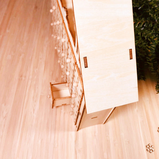 Calendario de Madera DIY - Caja de Regalo Navideña - Image 5