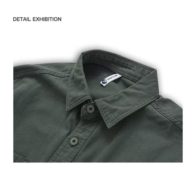 Camisa Chaqueta Suelta Talla Grande Manga Larga para Otoño - Image 15
