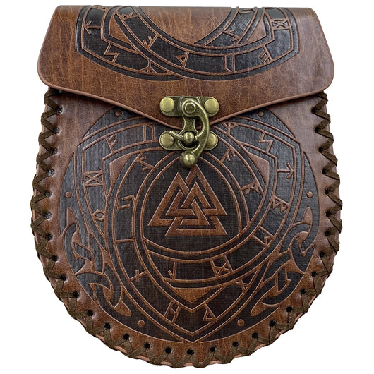 Bolsa Medieval Estilo Vikingo para Cintura - Monedero Vintage Artesanal - Image 8