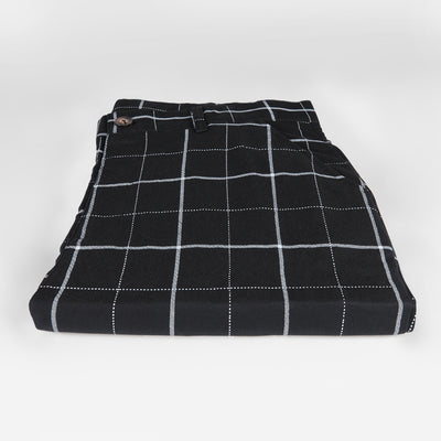 Pantalones de Vestir Casual a Cuadros para Hombre - Image 9