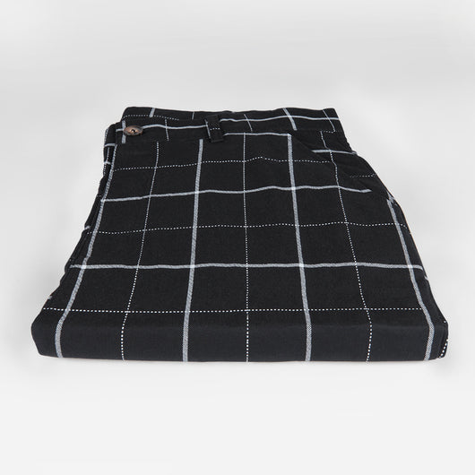 Pantalones de Vestir Casual a Cuadros para Hombre - Image 9