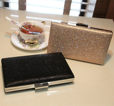 Bolso de Noche Brillante con Cadena - Clutch para Eventos - Image 3