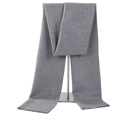 Bufanda Térmica Unisex de Color Liso - Abrigo Versátil y Elegante - Image 4