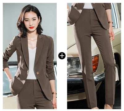 Conjunto de Dos Piezas Profesional para Mujer - Traje Ejecutivo - Image 8