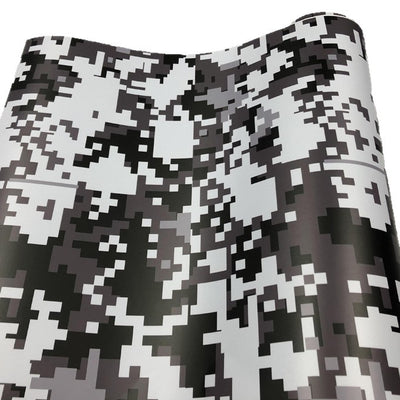 Película Adhesiva Camuflaje para Auto con Diseños de Hojas y Graffiti - Image 5