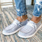 Zapatos de Lona Casual para Mujer - Colores Sólidos