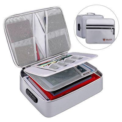 Caja de Almacenamiento Resistente al Fuego e Impermeable para Documentos y Valores - Image 20