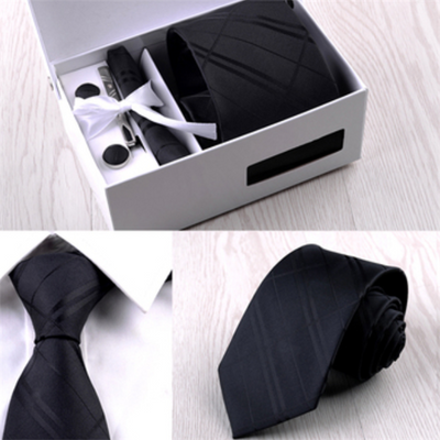 Corbata Rayada 8cm en Caja de Regalo Premium - Image 33