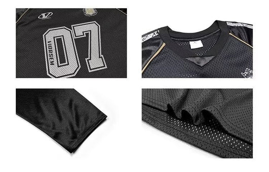 Polo Deportivo Mesh Estilo Universitario para Verano - Image 14