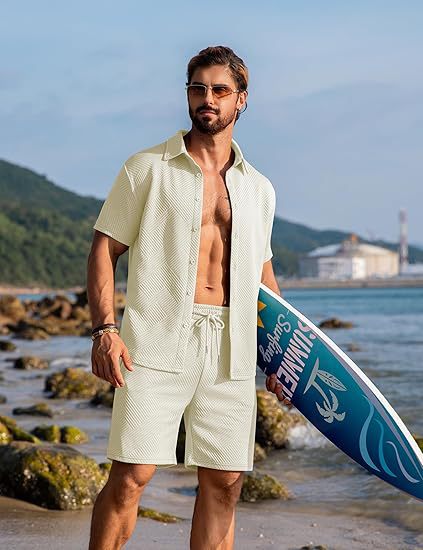 Conjunto Deportivo Casual de Punto: Playera y Shorts - Image 12