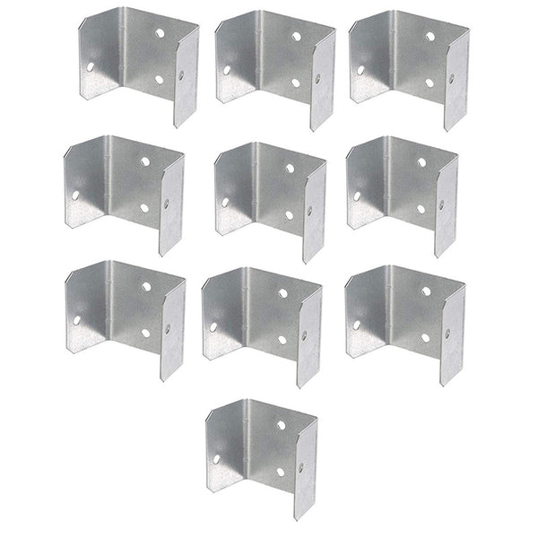 Soporte Metálico U-Clip para Placas de Cerca