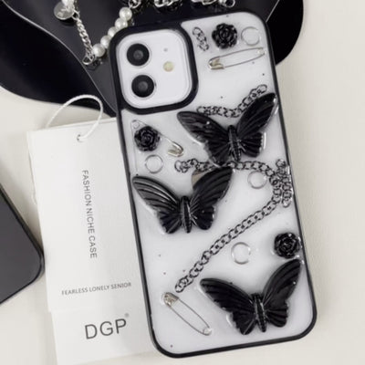 Funda Mariposa 3D Dark Wind para Celular