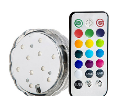 Luces Submarinas LED Multicolores con Control Remoto Sumergible - Image 8