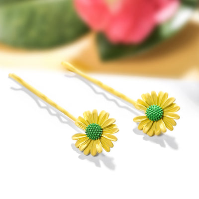 Elegante Pinza para Cabello con Diseño de Margarita - Image 8