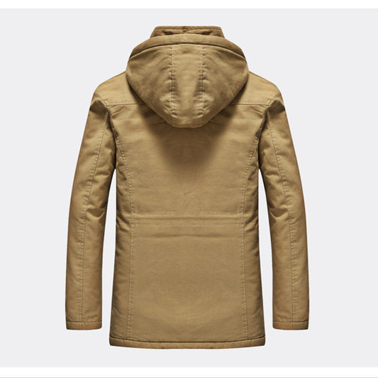 Chaqueta de Algodón Grueso para Hombre - Abrigo Cálido y Resistente - Image 2
