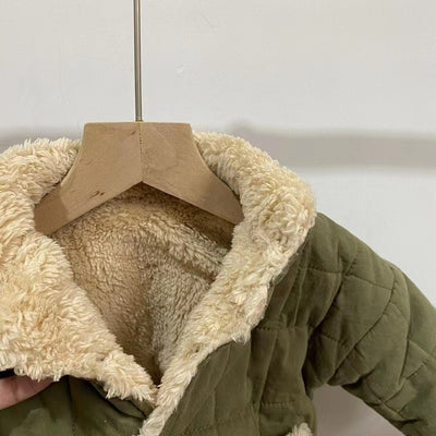 Abrigo de Algodón con Forro Polar para Bebé - Manga Larga Invierno - Image 10