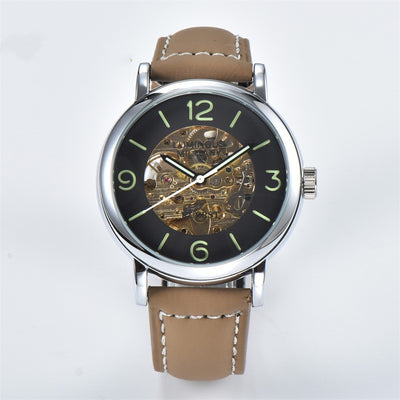 Reloj Mecánico Automático Hueco Impermeable para Hombre - Image 3