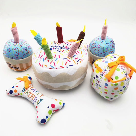 Peluche Pastel de Cumpleaños para Perro - Image 8