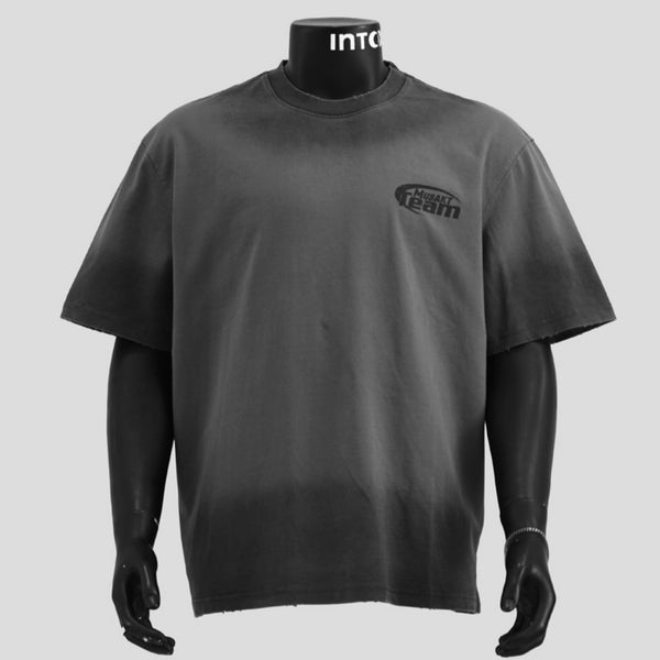 Camiseta Retro Americana Hombre Manga Corta Suelta Verano