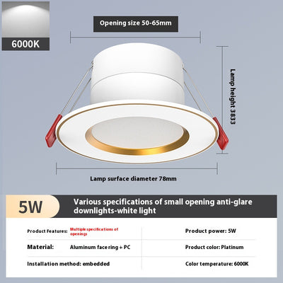 Foco Empotrado LED Ojo de Buey para Interiores - Image 17