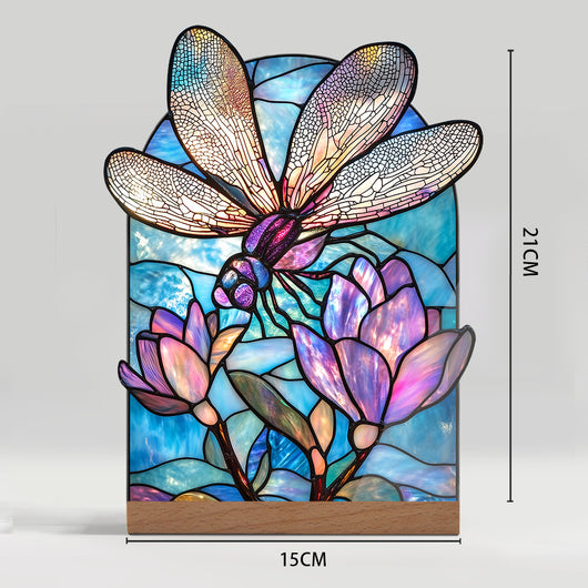 Adornos Decorativos Acrílicos con Efecto Cristal - Flores y Paisajes - Image 7