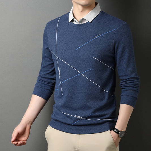 Suéter Tipo Polo Casual para Hombre