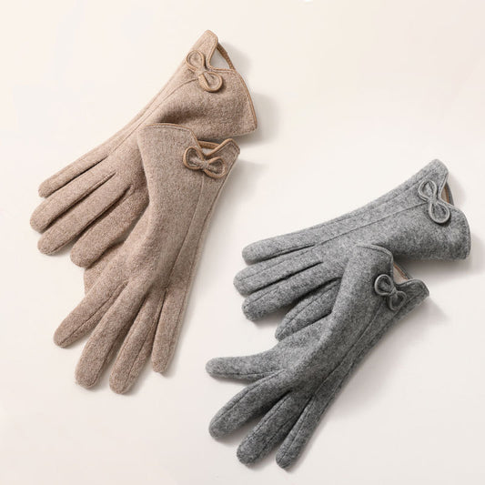 Guantes de Lana Cálidos para Conducir con Pantalla Táctil