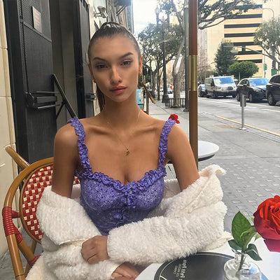 Falda Lápiz Abotonada con Cierre Envolvente - Image 2