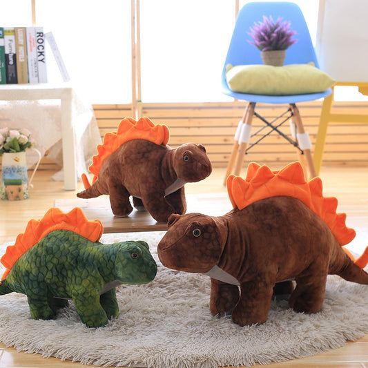 Peluche Dinosaurio Tiranosaurio Rex - Juguete Suave Triángulo Dragon - Image 2