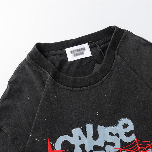 Camiseta de Manga Corta con Estampado de Letras para Hombre - Image 7