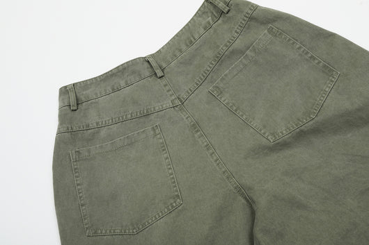 Shorts Casuales Rectos para Mujer con Estampado Hipster Urbano - Image 31