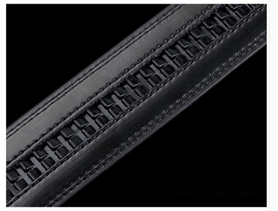 Cinturón de Cuero Genuino con Hebilla Automática para Hombre - Image 3