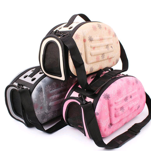 Bolsa Transportadora Plegable para Mascotas con Diseño Impreso