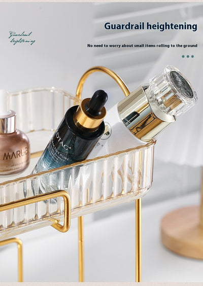 Organizador de Cosméticos y Accesorios de Baño con Estantes Dobles - Image 25