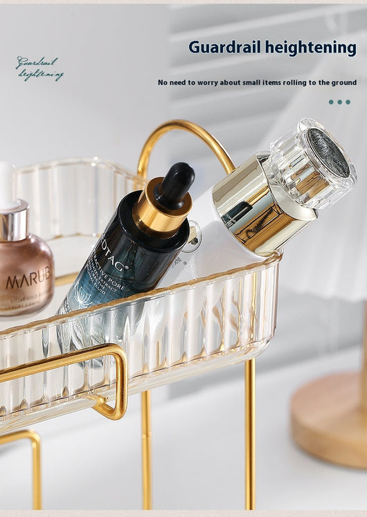 Organizador de Cosméticos y Accesorios de Baño con Estantes Dobles - Image 25