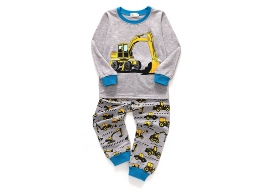 Conjunto de Motociclista Infantil Blanco y Gris - Manga Larga de Algodón - Image 7