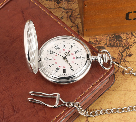 Reloj de Bolsillo Cadena "TE AMO POR SIEMPRE" - Image 7