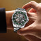 Reloj Automático Mecánico para Hombre con Esfera Luminosa Calada Doble Cara