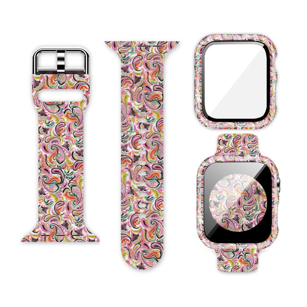 Correa y Funda Integrada para Apple Watch con Diseño Estampado