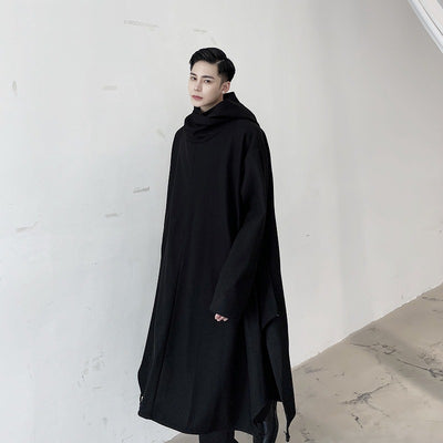 Abrigo Tipo Capa Impermeable con Capucha - Estilo Europeo y Americano - Image 10