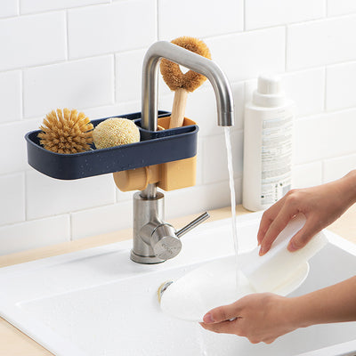 Organizador de Fregadero Ajustable - Soporte Multiuso para Jabón, Esponja y Accesorios de Cocina - Image 18