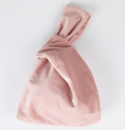 Bolso de Mano Seda Satinada con Nudo - Image 19