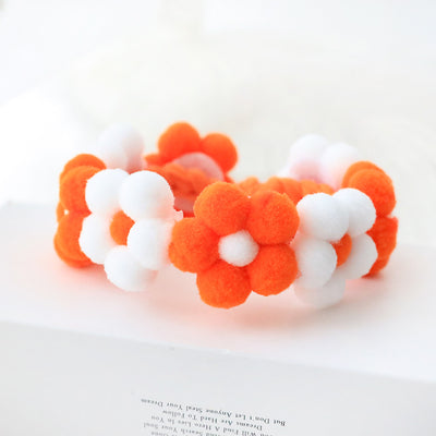 Collar Ajustable Tejido con Flores para Mascotas - Image 12