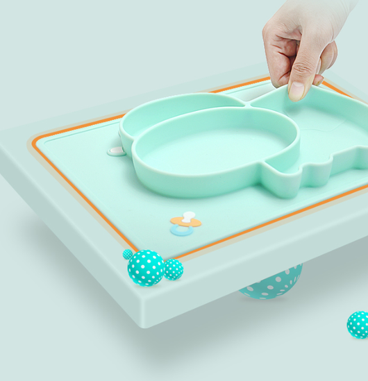 Plato de Silicona con Ventosa para Bebés - Cuenco de Aprendizaje Divertido - Image 3