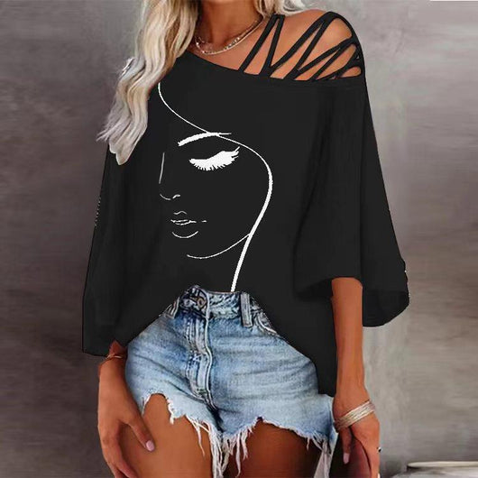 Blusas Sueltas Casuales con Costuras Decorativas para Mujer - Image 6