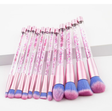Kit Profesional de Brochas de Maquillaje con Estuche y Válvula de Flujo Líquido - Image 4
