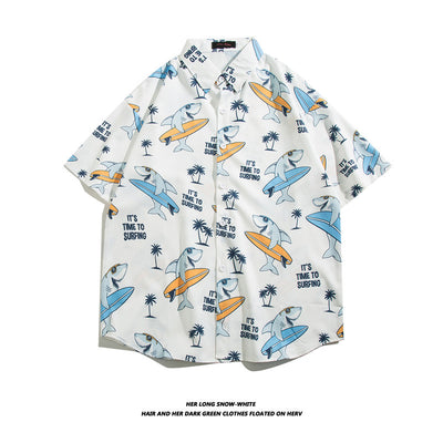 Camisa Hawaiana de Seda Helada para Hombre - Image 2