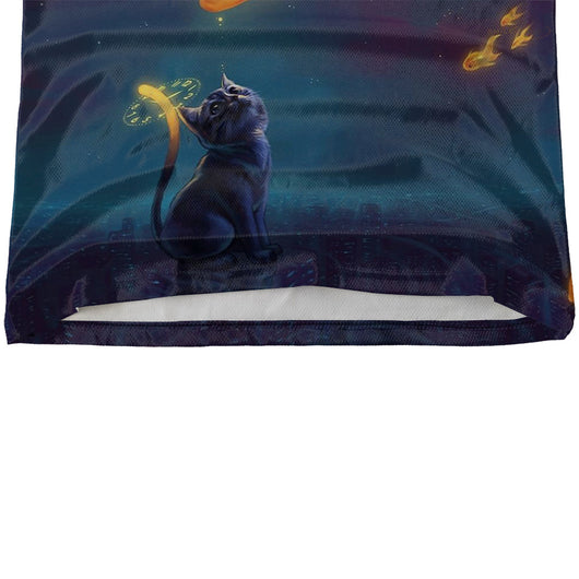 Playera Deportiva Ajustada con Estampado 3D de Gatos - Image 7