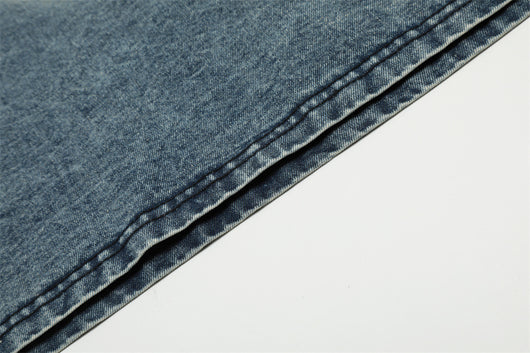 Polo Denim Manga Corta para Hombre - Estilo Casual Versátil - Image 8