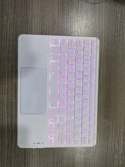 Teclado Bluetooth con Touchpad para Móvil y Tablet - Recargable Inalámbrico - Image 14